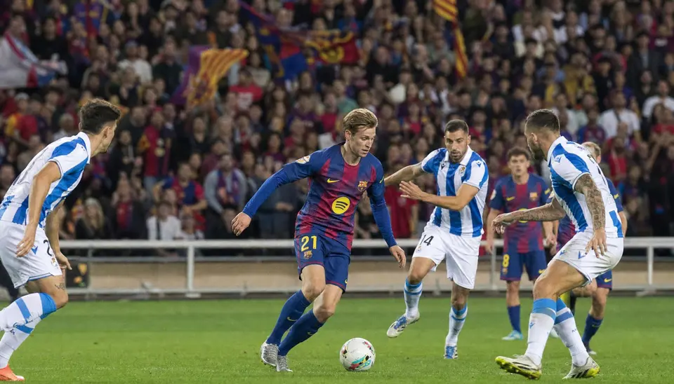 Barcelona FC gegen Deportivo La Coruña