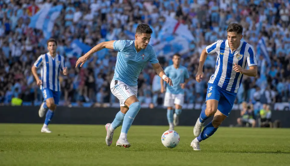 Celta Vigo gegen Malaga CF