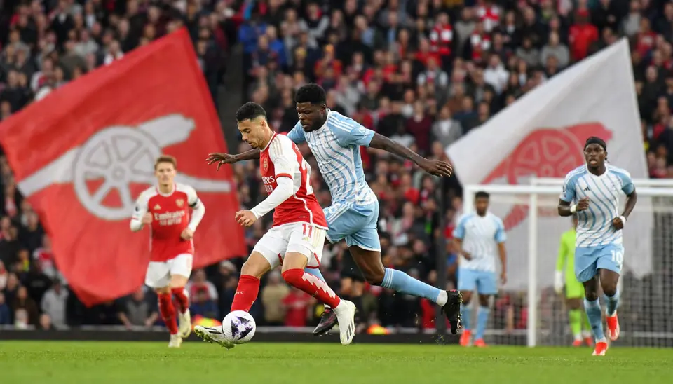 Arsenal FC contre Nottingham Forest