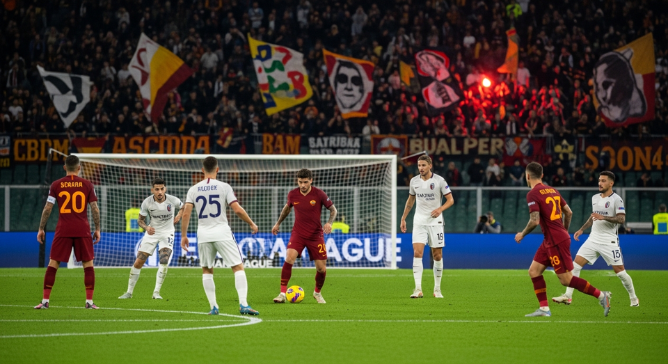 AS Roma x Bolonha