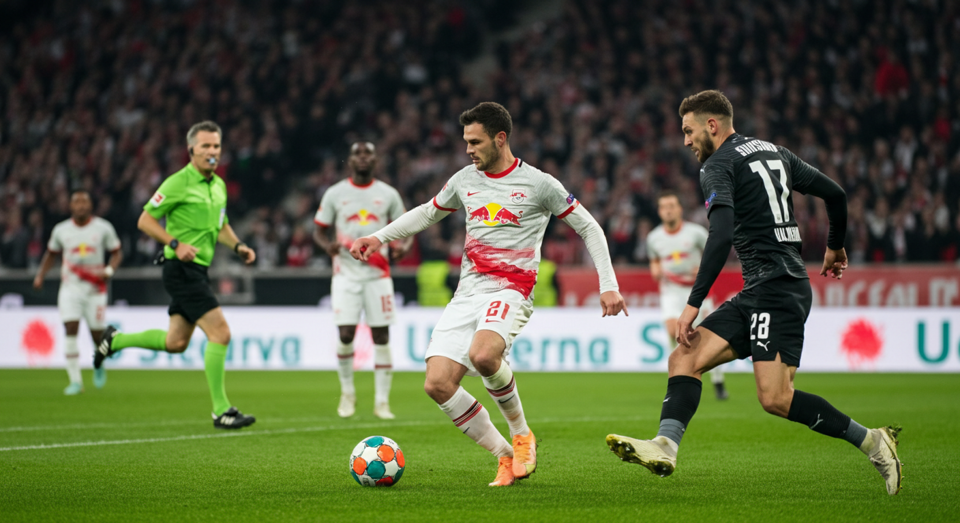 Borussia Mönchengladbach gegen RB Leipzig