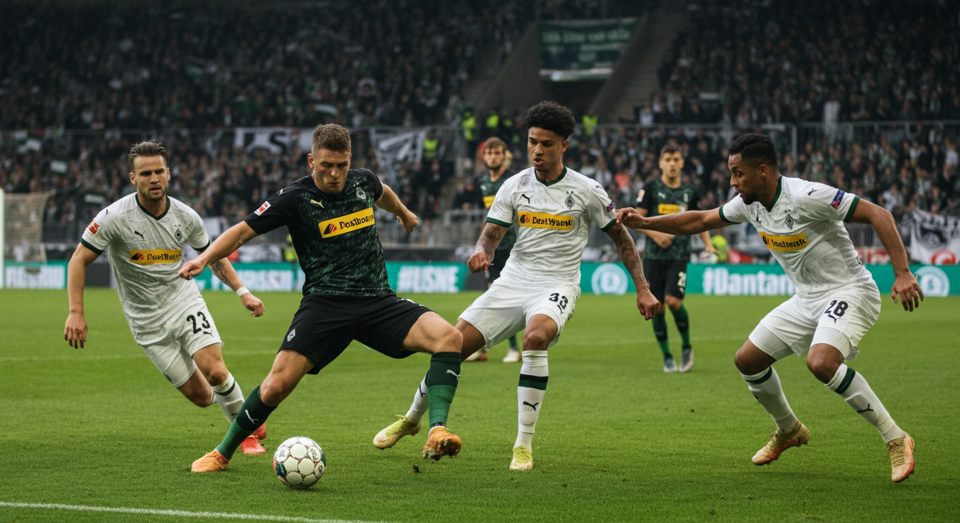 Borussia Mönchengladbach gegen SC Freiburg