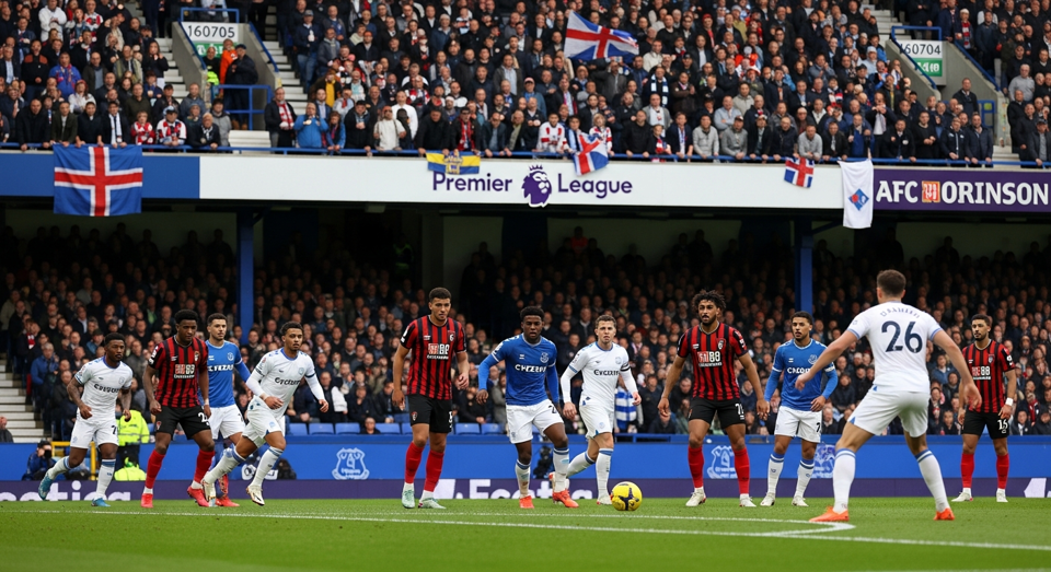 Everton FC x AFC Bournemouth