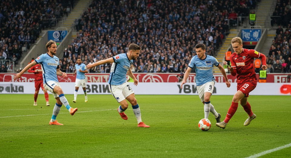 Hertha BSC Berlin contre Dynamo Dresde
