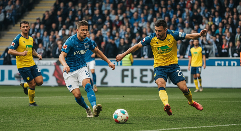 Hertha BSC Berlin gegen Energie Cottbus