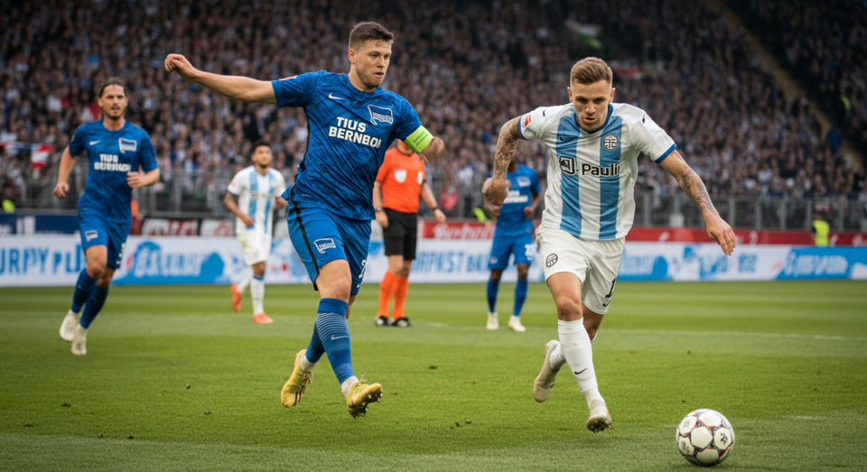 Hertha BSC Berlin contre FC St. Pauli