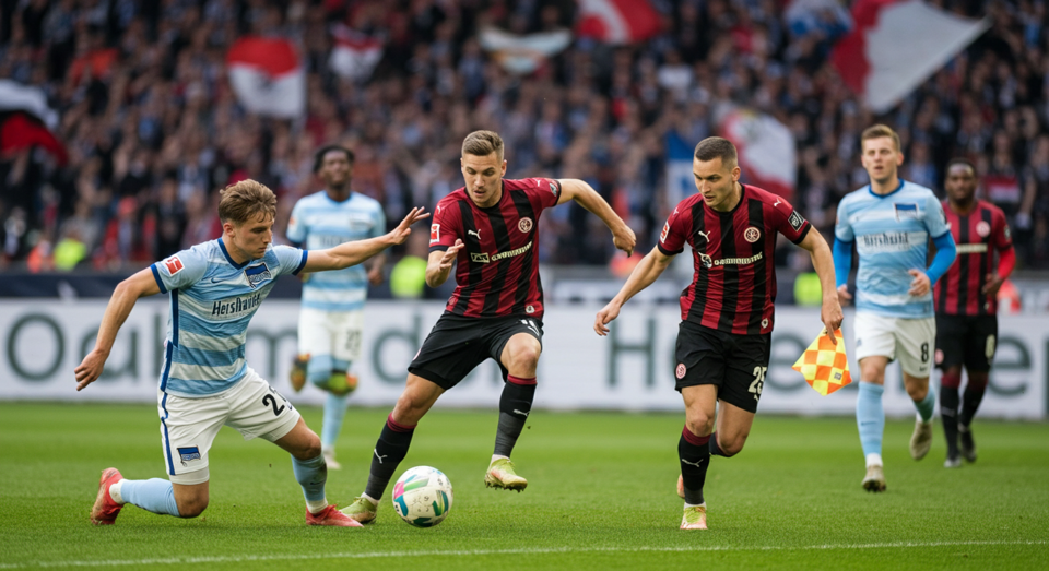 Hertha BSC Berlin contre Karlsruher SC