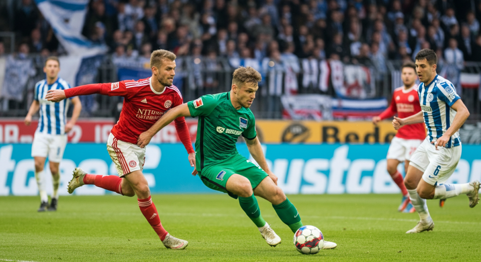 Hertha BSC Berlin contre SpVgg Greuther Fürth