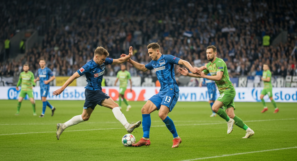 Hertha BSC Berlin gegen SV Darmstadt 98