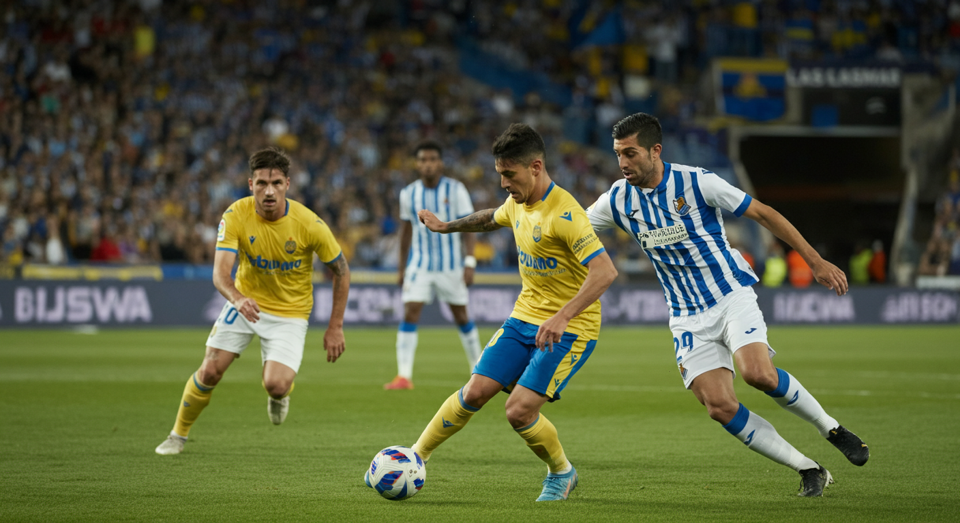 Las Palmas contre Real Sociedad