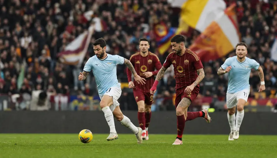 Lazio gegen AS Rom