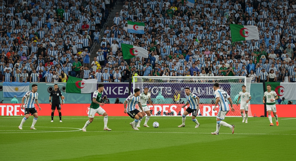 Match 19 - Group J: Argentina vs Algeria