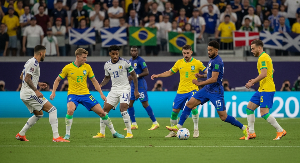 Jogo 49 - Grupo C: Escócia x Brasil