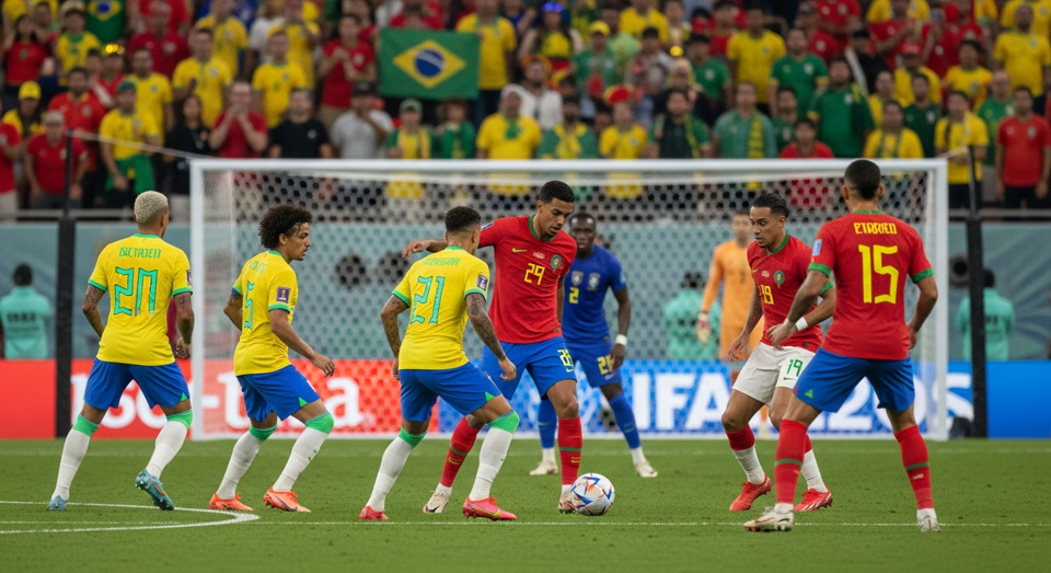 Match 7 - Group C: Brazil vs Marocco