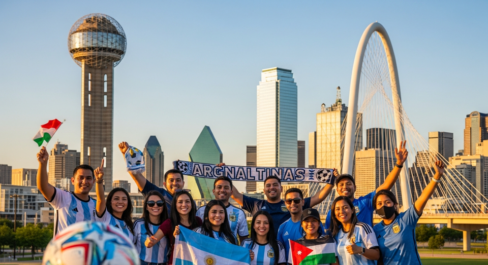 Mundial 2026: Argentina vs Austria y Jordania en Dallas